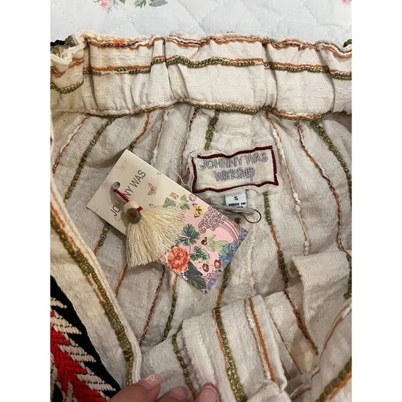 Johnny Was Lola Wide Leg Pants size Small NWT - Picture 5 of 10